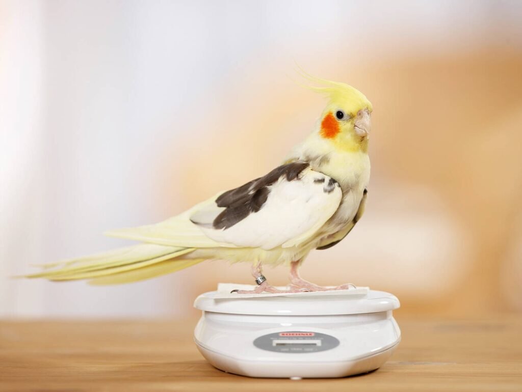 cockatiel weight